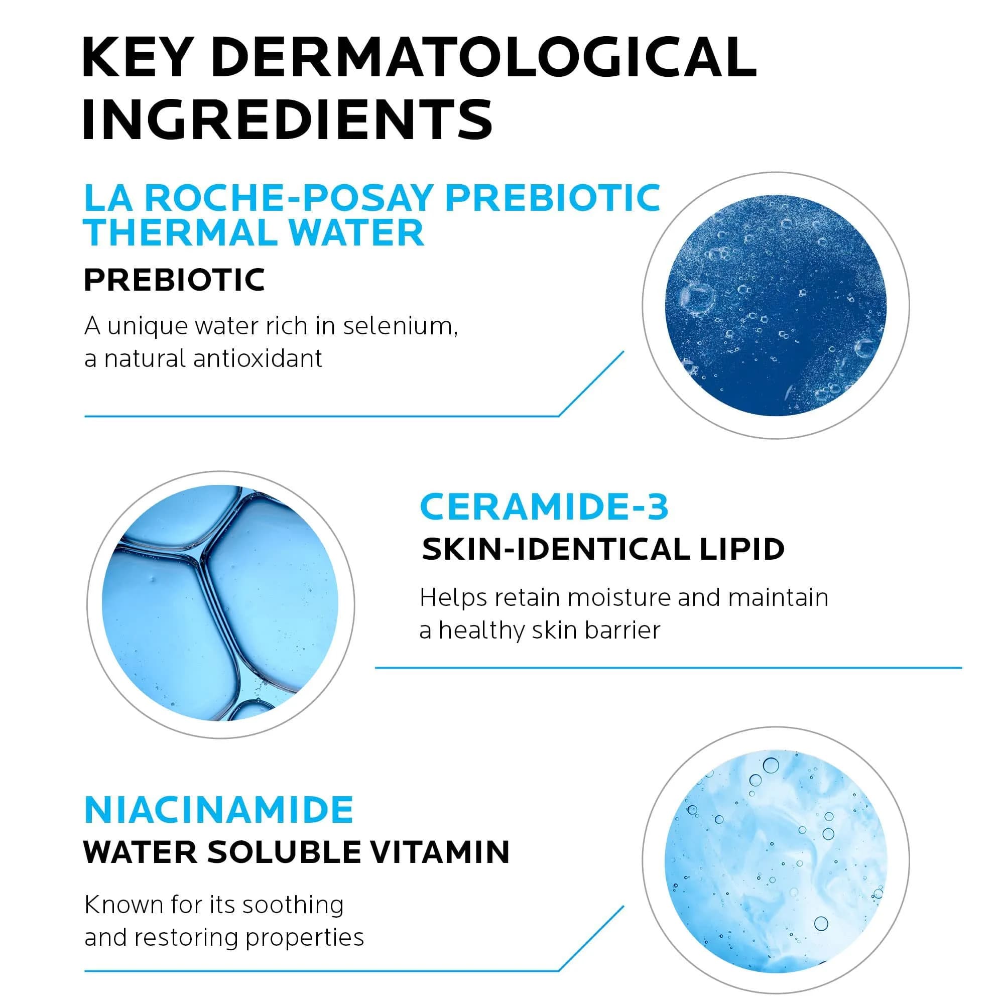 La Roche-Posay Toleriane Hydrating Gentle Cleanser & Double Repair Face Moisturizer Set (400ml + 40ml) | Gentle Cleansing & 48hr Hydration - view 4