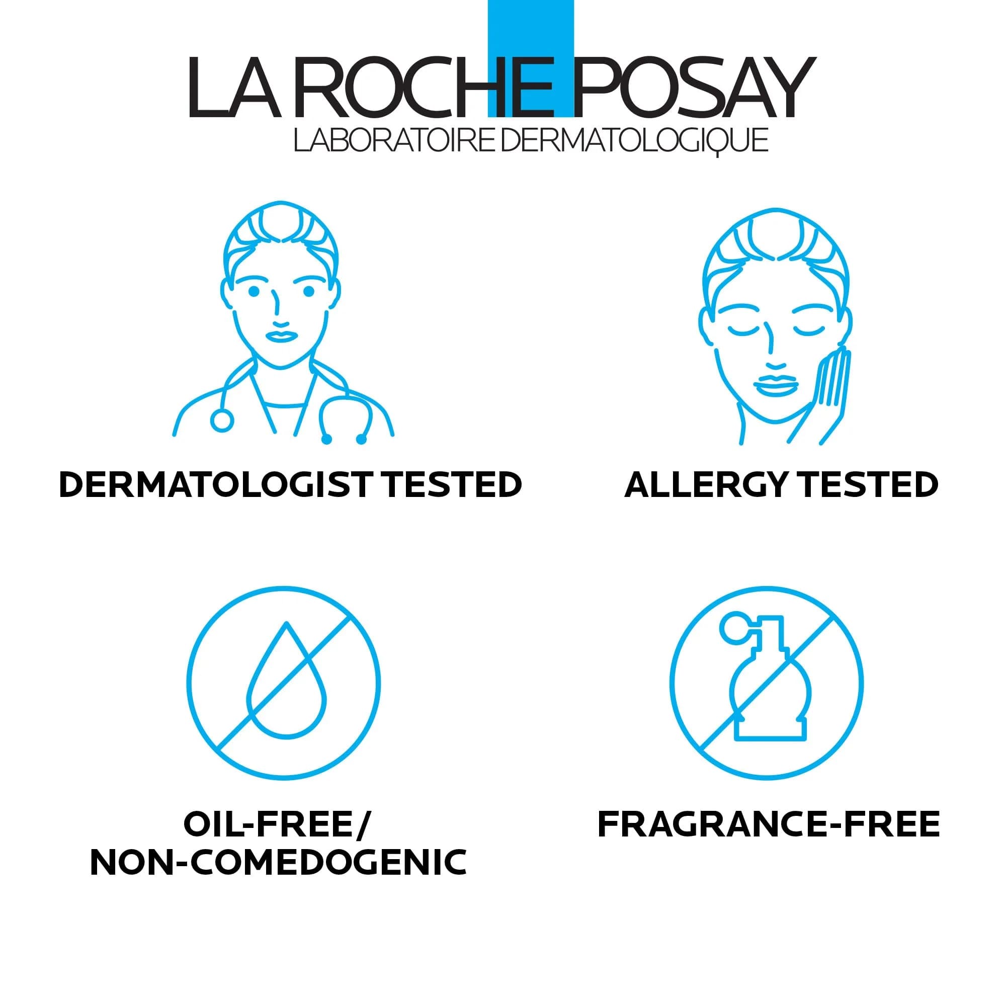La Roche-Posay Toleriane Hydrating Gentle Cleanser & Double Repair Face Moisturizer Set (400ml + 40ml) | Gentle Cleansing & 48hr Hydration - view 7