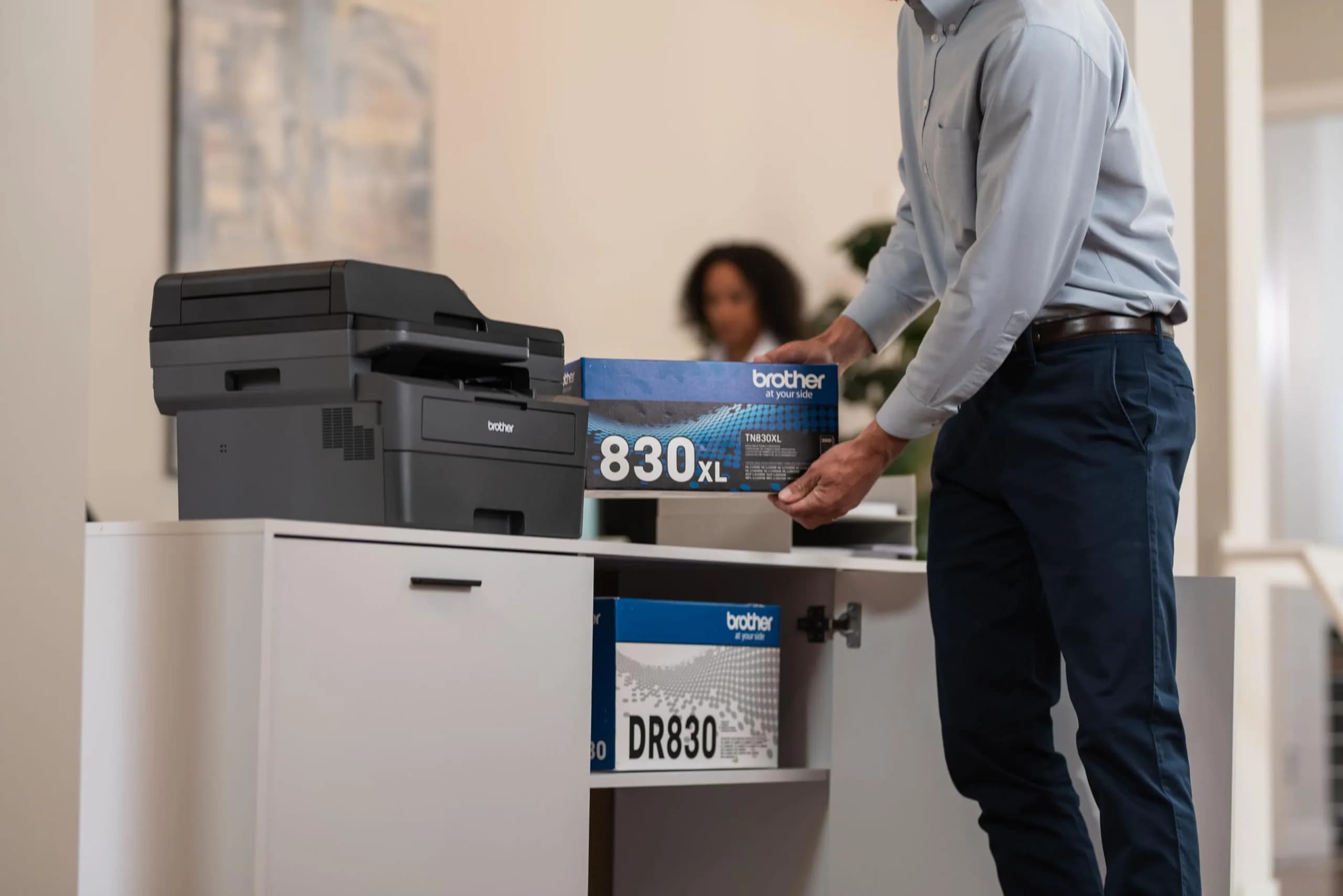 Brother Genuine TN830 High Yield Black Toner Cartridge | Pack of 1 | Up to 3,000 Pages - view 6