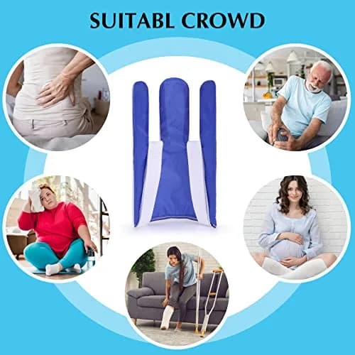 CAidRE Sock Aid Device with Terrycloth Grip for Easy On/Off - Dark Blue | 24.5 cm (9.6 inches) Length thumbnail 7