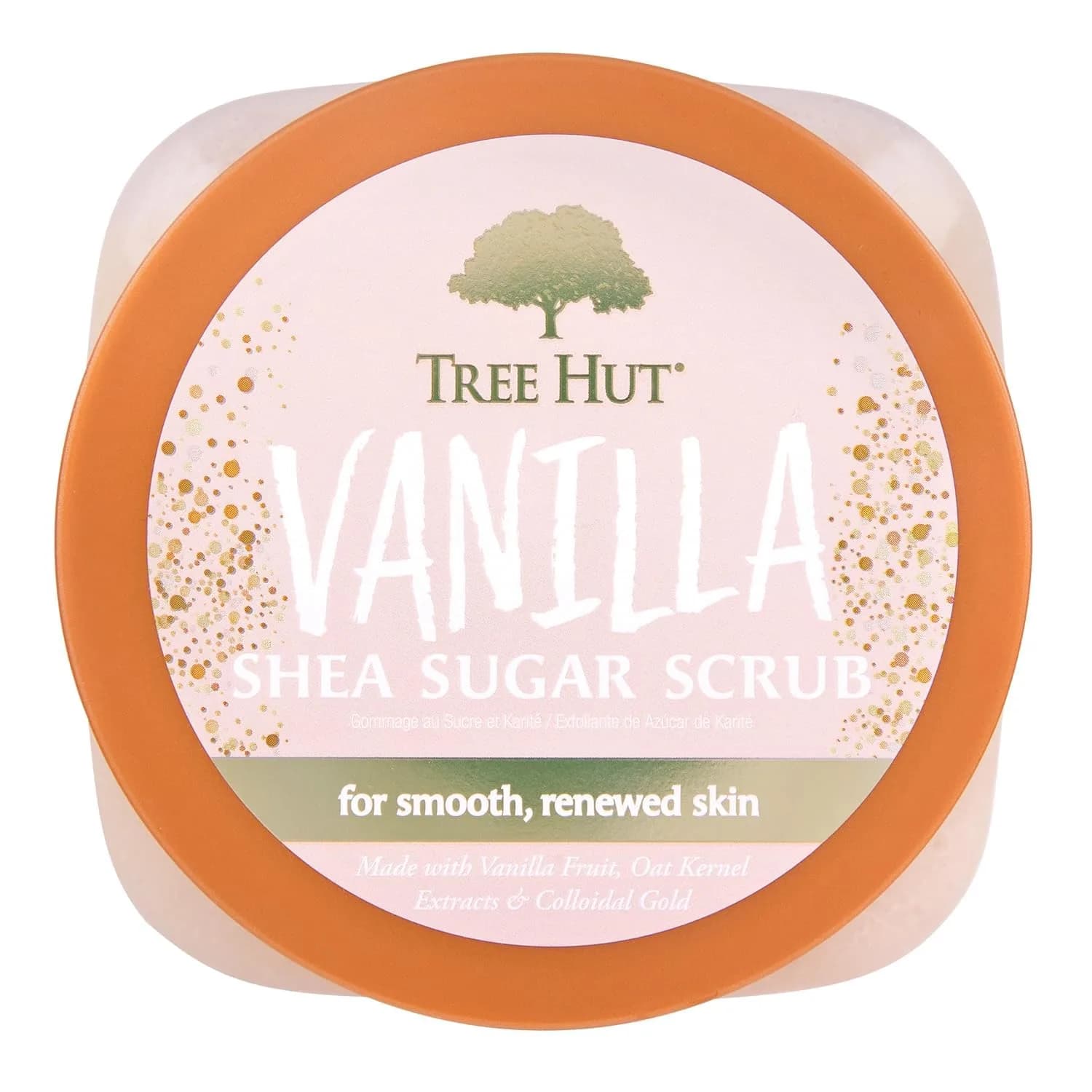 Tree Hut Vanilla Shea Sugar Scrub 510g (18 oz) | Exfoliating & Hydrating Body Treatment - view 2