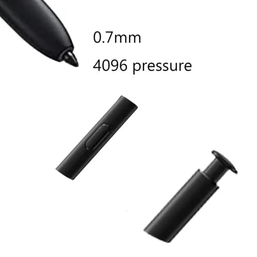 LiXiongBao Galaxy S23 Ultra S Pen Replacement Black | Bluetooth Remote & Pressure Sensitive thumbnail 7