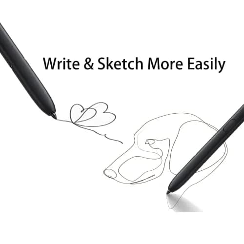 LiXiongBao Galaxy S23 Ultra S Pen Replacement Black | Bluetooth Remote & Pressure Sensitive thumbnail 2