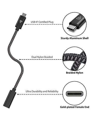 Faracent 1ft Black USB C Extension Cable - 20Gbps, 240W, 4K@60Hz, USB 3.2 - view 2