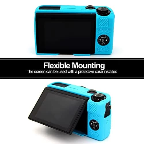 Easy Hood Blue Silicone Camera Case for Canon PowerShot G7X Mark II | Protective Cover thumbnail 5