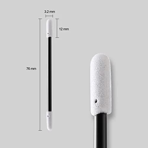 AAwipes 3" Foam Cleaning Swabs Dual Round Heads 200pcs | Micro-precision, solvent resistant, ideal for electronics & lab use thumbnail 2