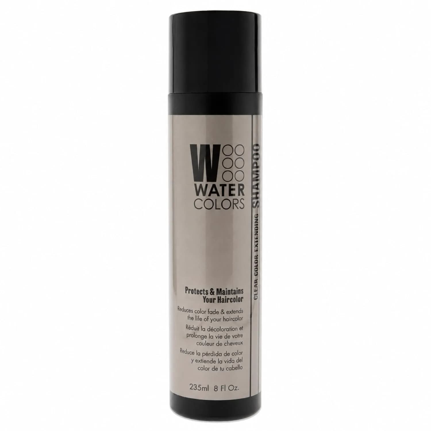 Watercolors Color Depositing Hair Dye Shampoo, Clear, 8 Fl Oz | Vibrant Color & Shine — Clear