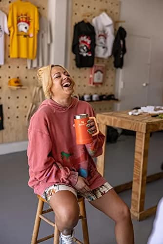 STANLEY Stay-Chill Beer Stein 709ml (24 oz) | Heavy Duty Big Grip Handle | Insulated Stainless Steel Party Mug | Tigerlily thumbnail 5