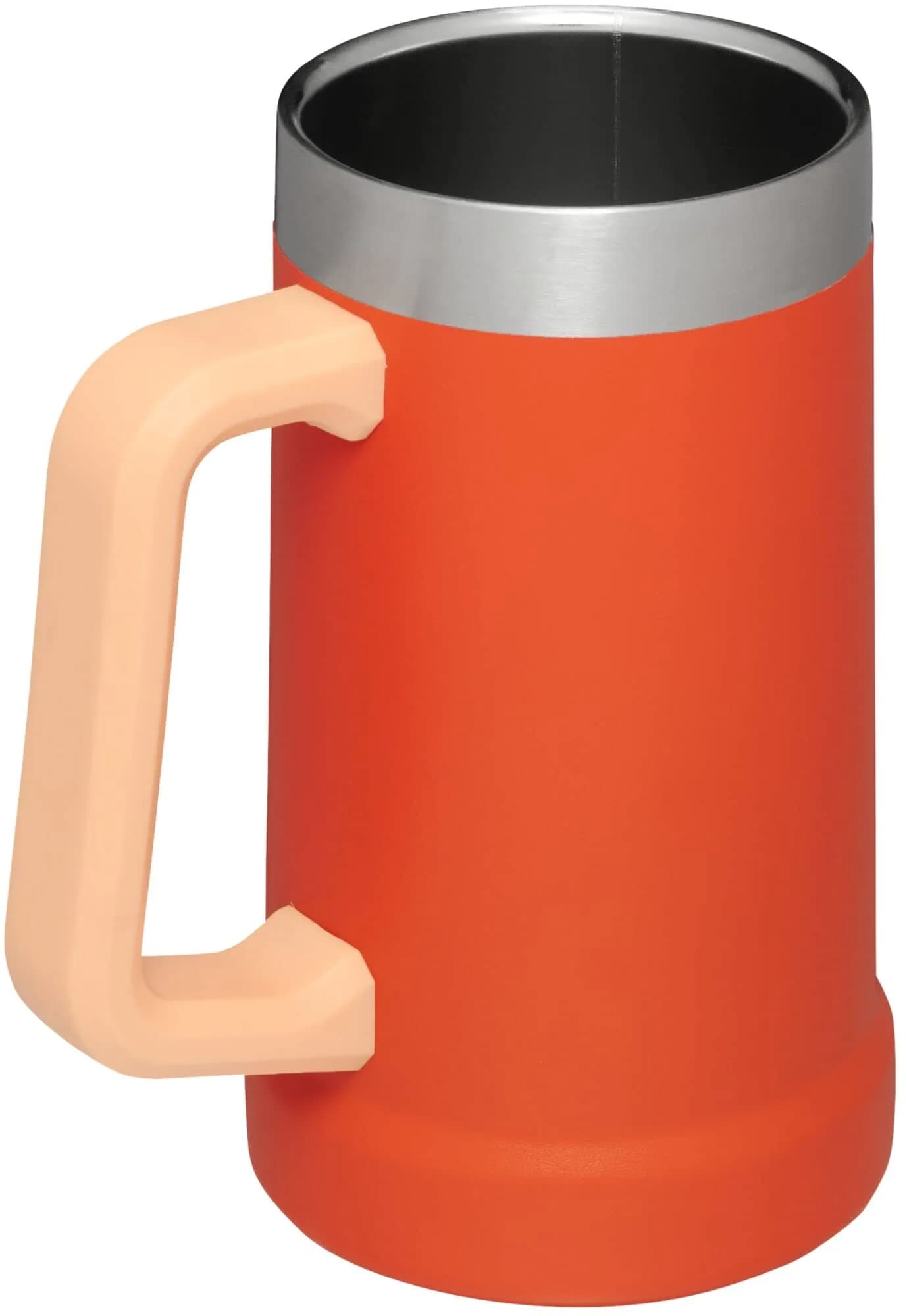 STANLEY Stay-Chill Beer Stein 709ml (24 oz) | Heavy Duty Big Grip Handle | Insulated Stainless Steel Party Mug | Tigerlily - view 2