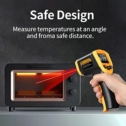 Wintall Infrared Thermometer Laser Temperature Gun -50°C ~ 1000°C ( -58°F ~ 1832°F) | Industrial & Cooking Surface Measurement thumbnail 8
