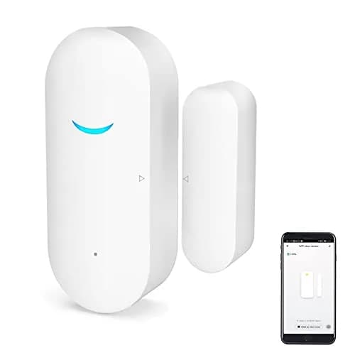 SENCKIT WiFi Door & Window Sensors 3-Pack | Home Security Alarm System with Alexa & Google Compatibility thumbnail 1