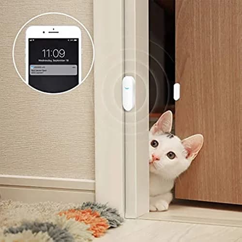 SENCKIT WiFi Door & Window Sensors 3-Pack | Home Security Alarm System with Alexa & Google Compatibility thumbnail 5