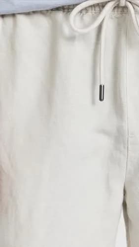 Onia-Air Linen Pull-On Short 6" in Stone | Mid Rise, Stretch Waist, Solid thumbnail 6