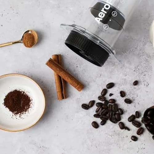 AeroPress Flow Control Filter Cap, Black | Brew Espresso-Style Crema & More thumbnail 4