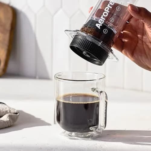 AeroPress Flow Control Filter Cap, Black | Brew Espresso-Style Crema & More thumbnail 5