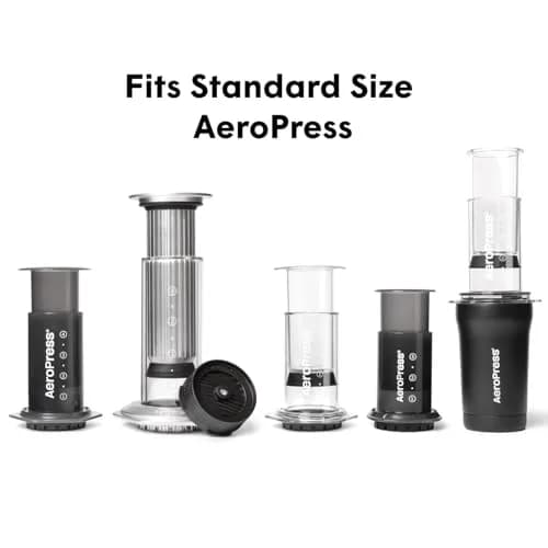 AeroPress Flow Control Filter Cap, Black | Brew Espresso-Style Crema & More thumbnail 6
