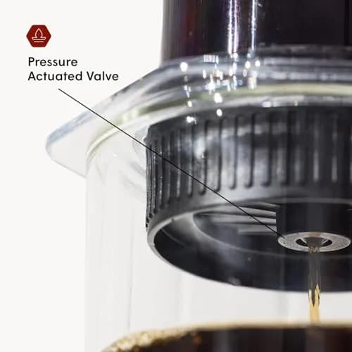 AeroPress Flow Control Filter Cap, Black | Brew Espresso-Style Crema & More thumbnail 3