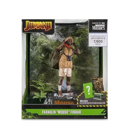 McFarlane Toys Movie Maniacs Franklin "Mouse" Finbar (Jumanji) 6in Figure | ASTM-Tested thumbnail 5
