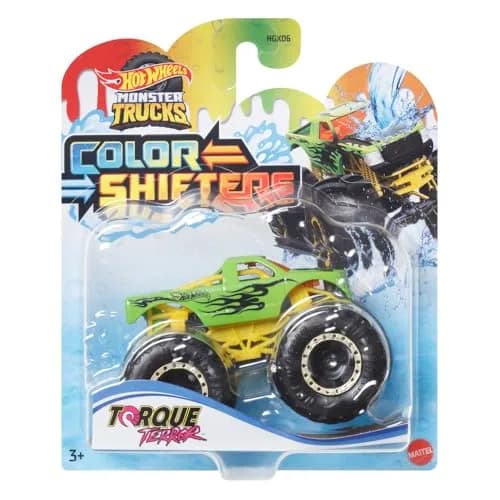 Hot Wheels Monster Truck Torque Terror | Color Changing Assorted Models for Kids 3+ thumbnail 1