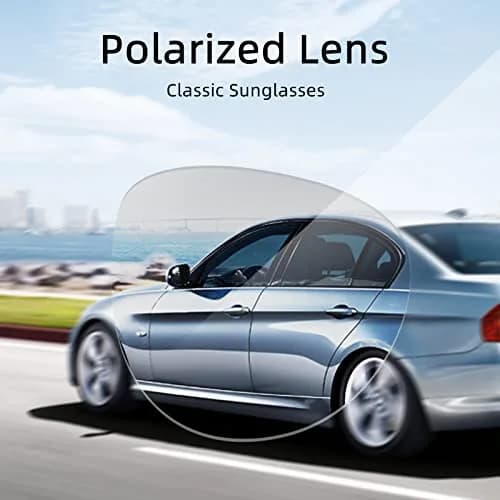 Fishingtours Aviator Sunglasses for Men Women Polarized Mirrored Driving | Classic Style with UV400 Protection thumbnail 5