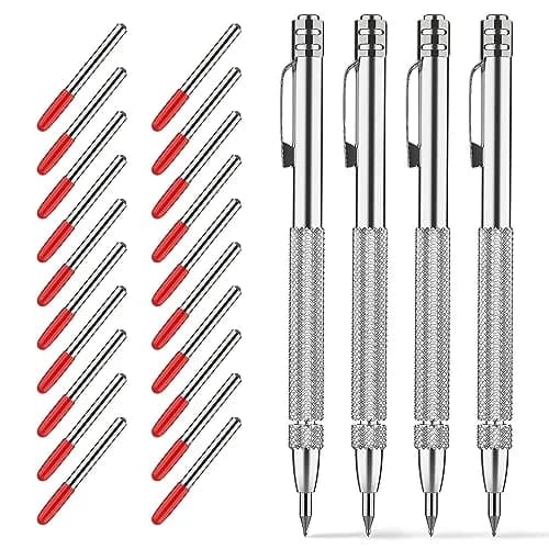 Glieskir Tungsten Carbide Scriber Set with Magnet & 20 Tips | Precision Metal & Glass Marking Tool (70-120 chars) thumbnail 1