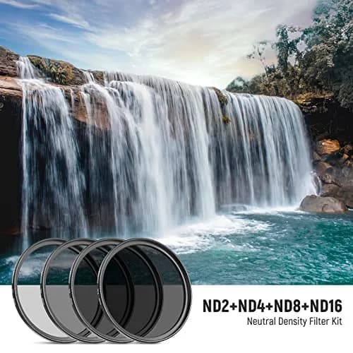 NEEWER 82mm ND Lens Filter Kit: ND2 ND4 ND8 ND16 | Long Exposure & Overexposure Control thumbnail 2