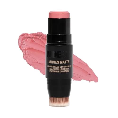 Nudestix Nudies Blush Stick 0.24 Ounce | Cream Blush for Cheeks, Eyes & Lips with Built-In Brush thumbnail 1