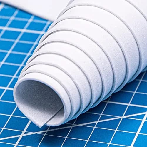 MEARCOOH White EVA Foam Roll 1mm Thick 124.5cm x 34cm (49" x 13.5") | Premium Cosplay Craft Material thumbnail 5