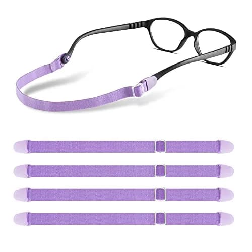 lvvfit Kids Glasses Strap Adjustable Elastic Eyeglasses Band for Toddler Kids Boys Girls | No Tail, Comfort Fit thumbnail 1