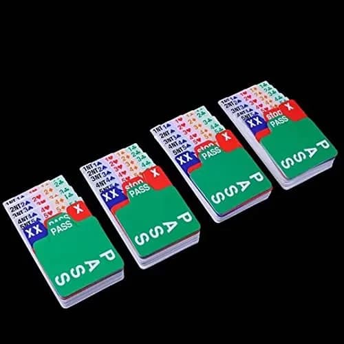 perixir Bridge Bidding Boxes Set of 4 | Premium Bridge Kit for Beginners & Clubs thumbnail 7