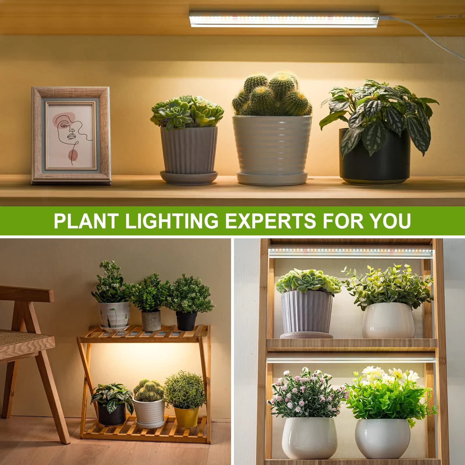 FOXGARDEN Full Spectrum LED Grow Light Strip 30W (3-Pack) | 288 LEDs, Timer & Dimmable - view 5