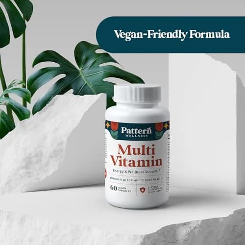 Pattern Wellness Multivitamin for Men & Women – 60 Vegan Capsules | Supports Energy & Whole Body Health thumbnail 8