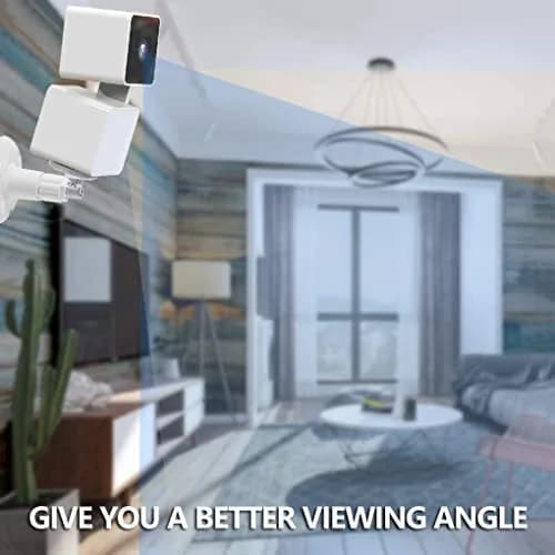 Pefecon Wyze Camera Mount, Wall Mount for Wyze Cam Pan V3 & V4 | Adjustable Indoor/Outdoor Support thumbnail 4