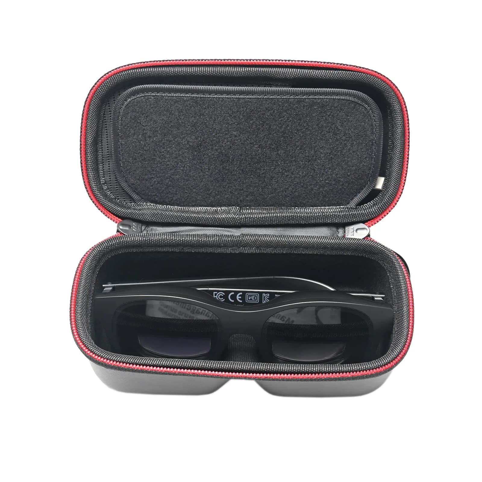 RLSOCO Carrying Case for XREAL One Pro AR Glasses | Lightweight PU Leather with EVA Foam — Glasses Case