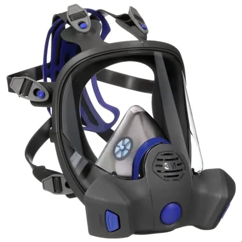 3M Secure Click Full Face Reusable Respirator FF-801 Small | Comfortable, Easy Communication, Industry-Approved thumbnail 1