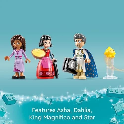 LEGO Disney Wish: King Magnifico’s Castle 43224 Building Toy Set | 613 Pieces for Kids 7+ thumbnail 6