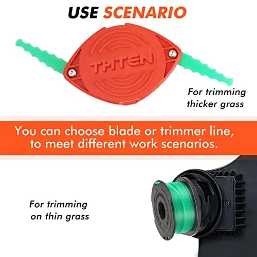 THTEN SF-080 Replacement Blade Head 0.080" (2.0 mm) | Compatible with Black+Decker GH3000 LST540 thumbnail 5