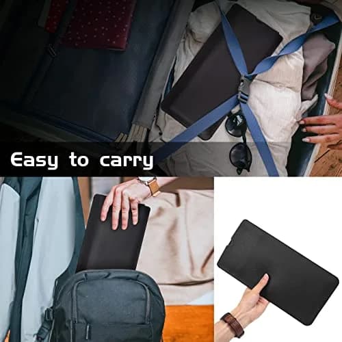 LEZE Black PU Leather Keyboard Sleeve Case for Logitech MX Keys Mini & MX Mechanical Mini Wireless Keyboards | Easy Carry & Water Resistant thumbnail 6