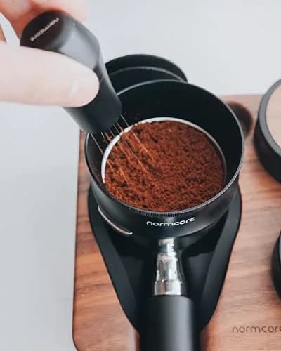 Normcore 58mm Magnetic Dosing Funnel V2 Tall Version | Anodized Aluminum Espresso Coffee Dosing Ring for Breville Portafilter thumbnail 4