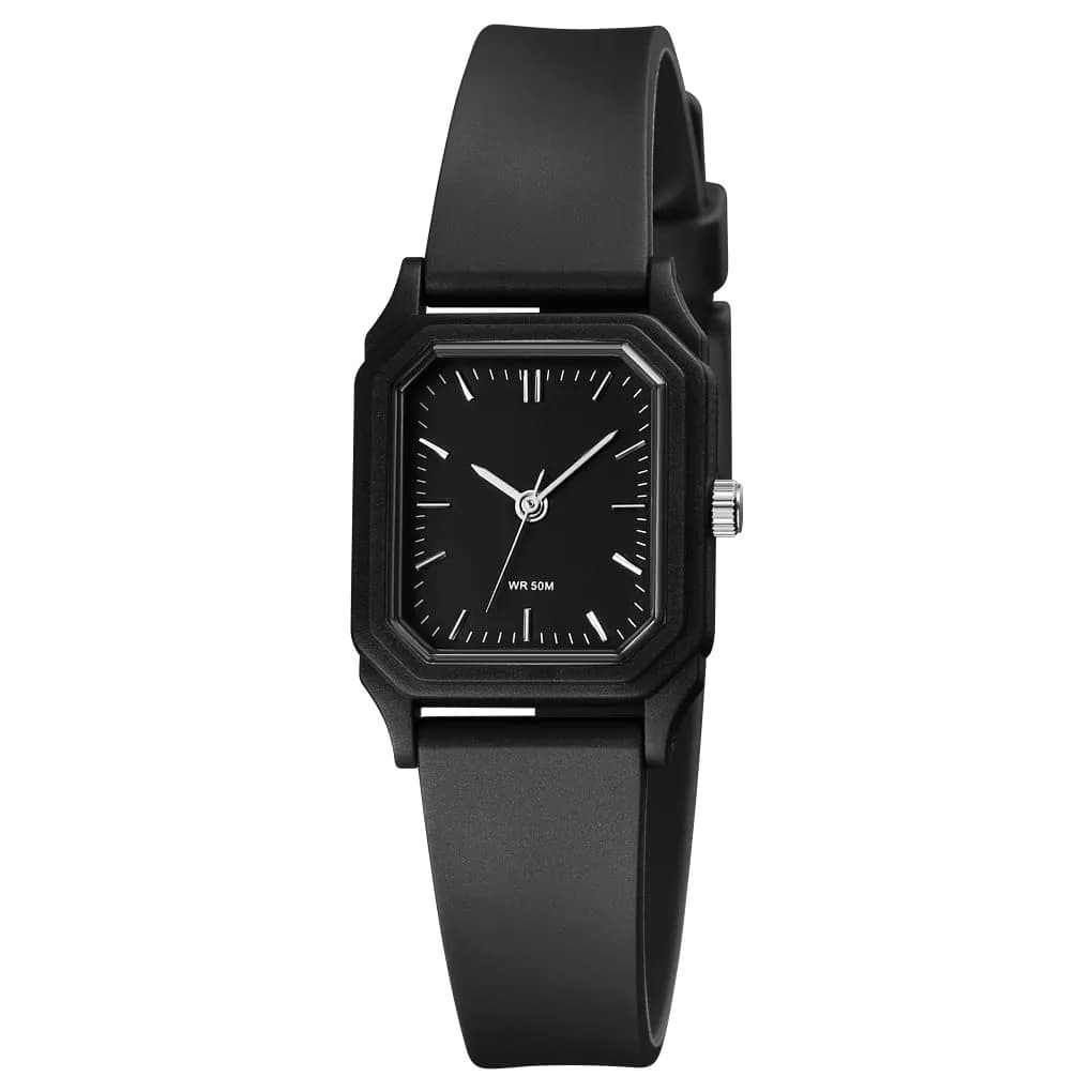 TOOCAT Women Wrist Watch, Ultra-Thin Analog Quartz Waterproof Watch for Women (Black-5) — Black-5