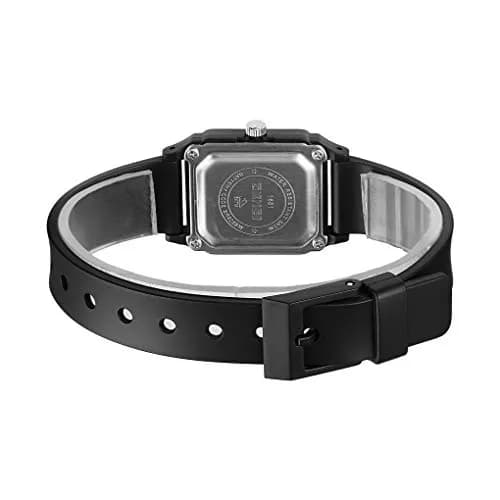 TOOCAT Women Wrist Watch, Ultra-Thin Analog Quartz Waterproof Watch for Women (Black-5) thumbnail 6