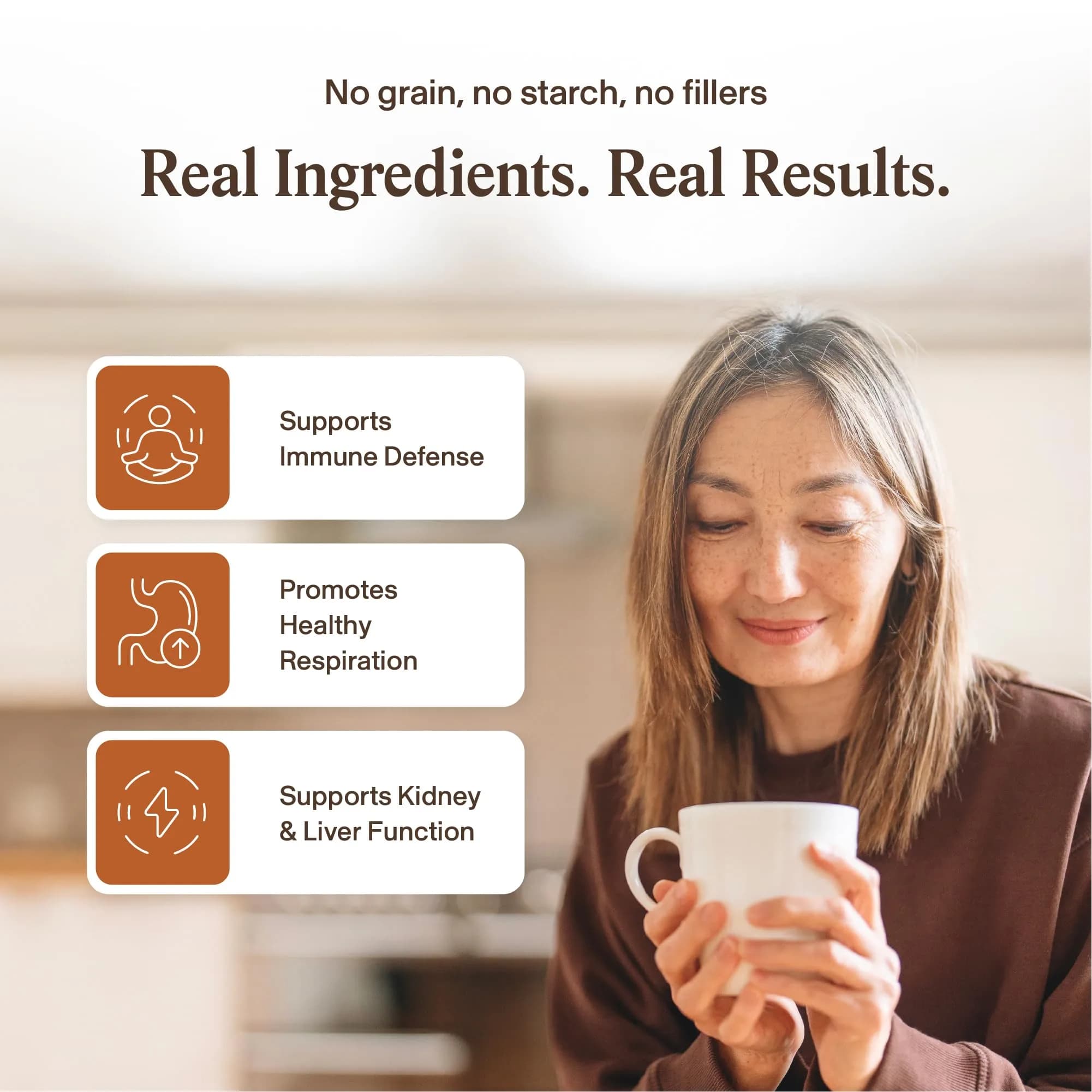 Real Mushrooms Cordyceps Mushroom Powder 150 Servings (5.29 oz / 150 g) | Organic Cordyceps Extract with 8% Beta-Glucans - view 3
