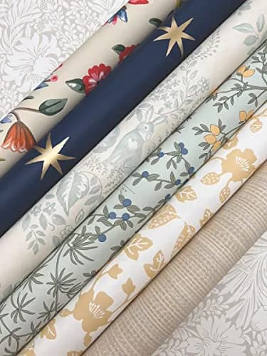 Erin & Ben Co. Vintage Duck Egg Lemon Grove Premium Peel and Stick Wallpaper, 20.5 in x 20 ft | Vintage Botanical Design thumbnail 4