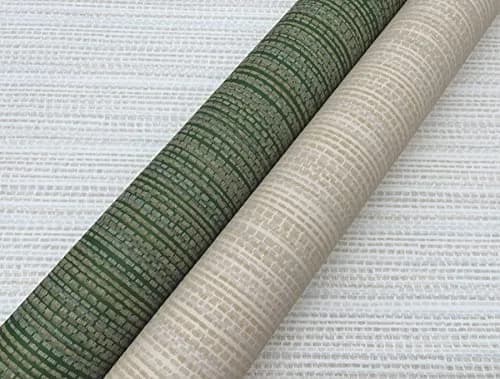 Erin & Ben Co. PSW1449RL Warm Wheat Tick Mark Texture Premium Peel and Stick Wallpaper, Beige | Modern Geometric Design, 20.5 inches x 20 feet thumbnail 6
