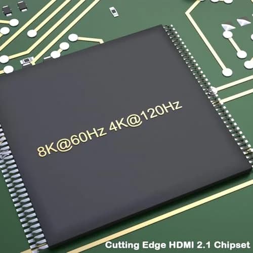 DiamondTiger 8K HDMI 2.1 Switch 4 in 1 Out | 8K@60Hz, 4K@120Hz, VRR, Dolby Vision, Aluminum Shell thumbnail 5