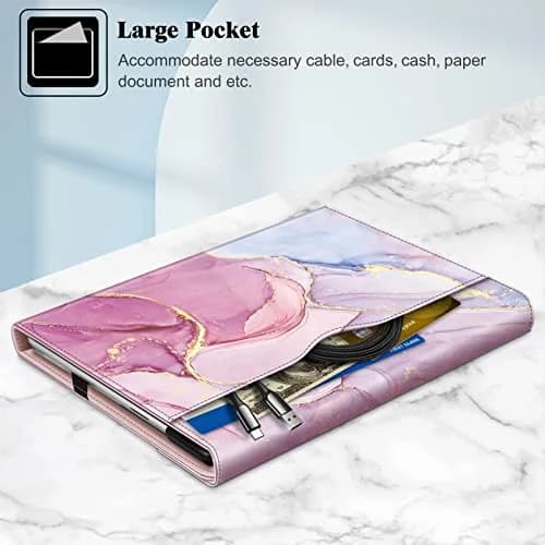 FINTIE Portfolio Case for 13 inch Microsoft Surface Pro 12th (2026)/11/10/9 | Multi-Angle Stand & Premium Faux Leather thumbnail 5