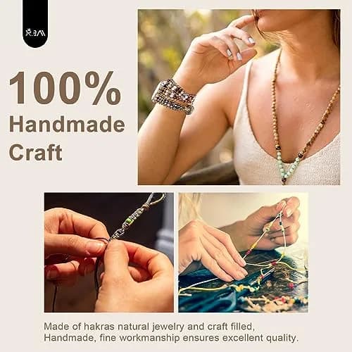 JR.DM Boho Beaded Band for Apple Watch 38mm-42mm | Handmade Braided Rope Strap (en_US) thumbnail 3