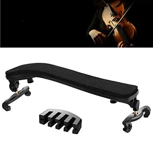 SUEWIO Adjustable Violin Shoulder Rest for 1/2 Size, Kids & Beginners with Foam Pad & Height Adjustable Feet | Ergonomic Support thumbnail 1