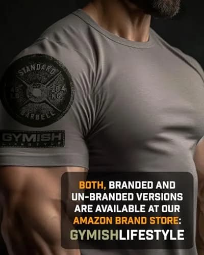 Gymish Lifestyle Strength Is Earned Not Given T-Shirt for Men | Motivational Gym Wear thumbnail 5
