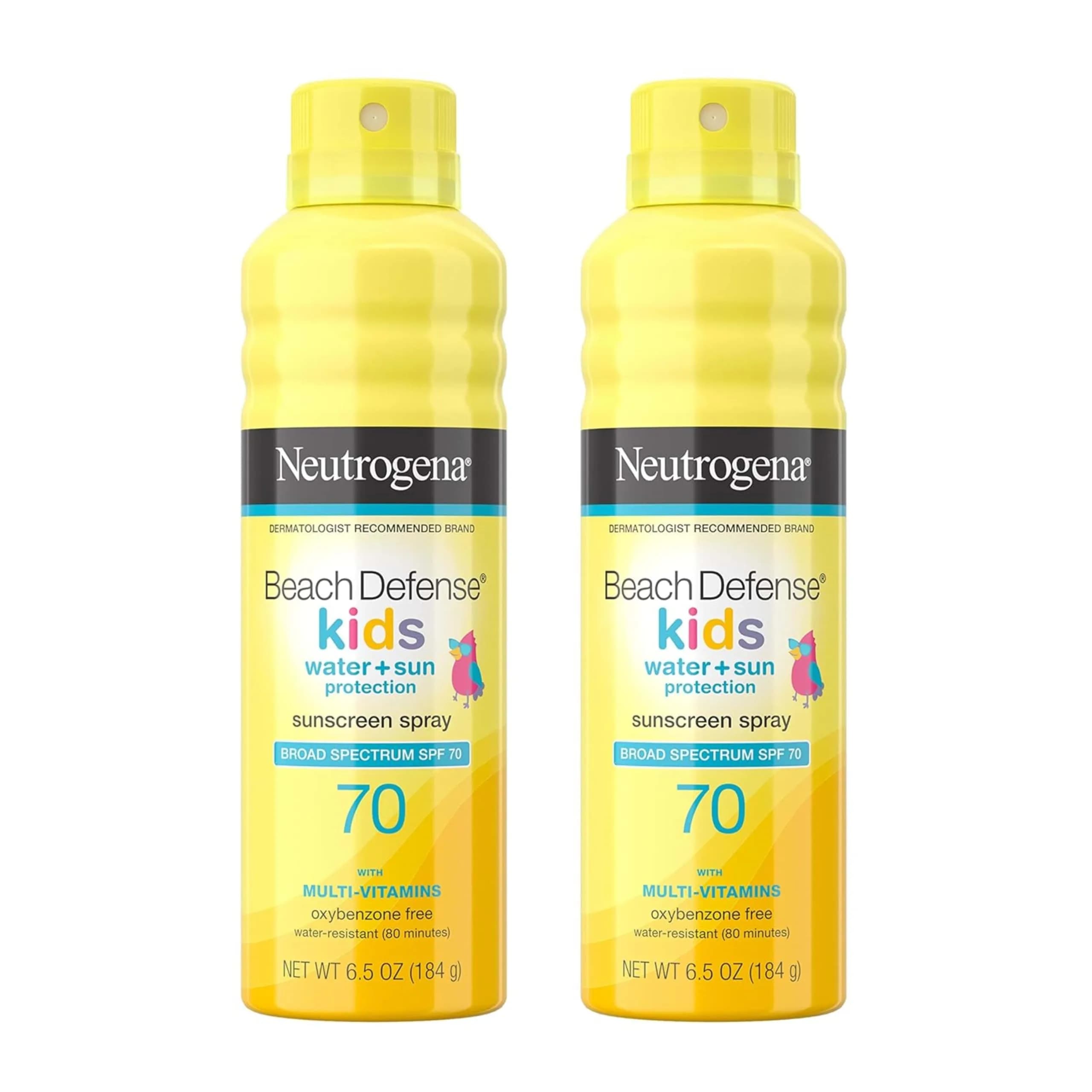 Neutrogena Beach Defense Kids Sunscreen Stick SPF 60+ 1.5 oz (44ml) | Broad Spectrum UVA/UVB Protection — SPF 70